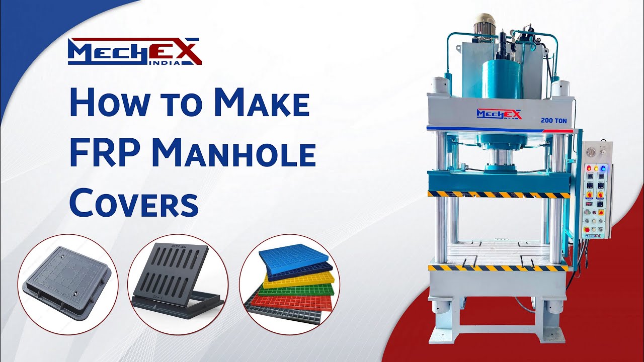 FRP Manhole Cover Manufacturing Process l FRP Manhole Cover Manufacturing Process l