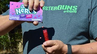 CANDY SHOTGUN - Shooting Pumpkins With Homemade Candy Shotgun Shells