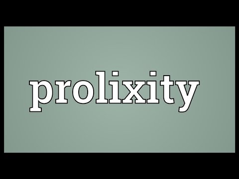 Header of prolixity