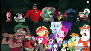 Legend Of Everfree Meets Pixar Dvd Scene