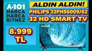 Philips 32Phs600962 32 Hd Smart Tv 10 Eki̇m Perşembe A101 De 8.999 Tl İnceleme Özelli̇kler