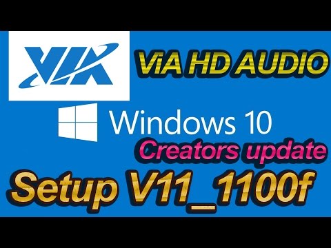 VIA High Definition Audio Driver аудио кодеки