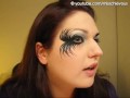 Fallen Angel Dark Fairy Makeup for Halloween (by MissChievous)