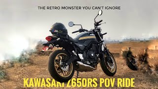 Kawasaki Z650Rs Pov Ride The Retro Monster You Cant Ignore.