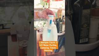 Steripen Clic 3 Uv Water Purifier, Camping, Travel, Hunting, Check Samzn.to3Wef30F