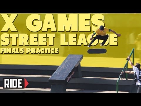 Street League at X Games Brazil 2013 -- Finals Practice with Pudwill, Nyjah, and More!