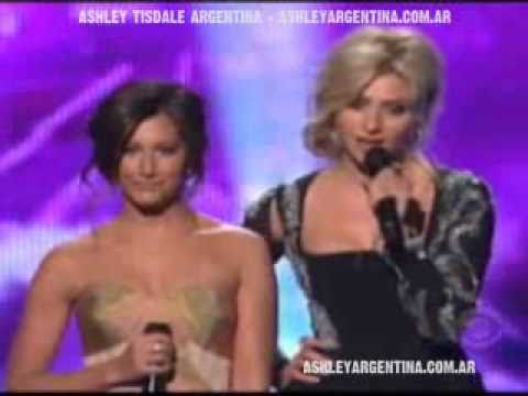 Zac Efron moments from the 2011 People's Choice Awards Ashley Tisdale and