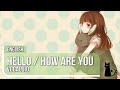 "Hello/How Are You" (jazz arrange) English Cover by Lizz Robinett