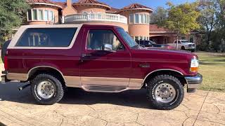 1996 Bronco Eddie Bauer Leather 4X4 101K Miles