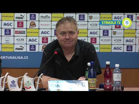 Tiskov konference domcho trenra po utkn Teplice - Plze (15.3.2019)