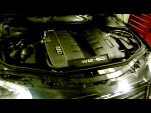 Audi A8 W12 6.3. sound of a audi a8 w12