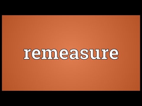 Header of remeasure