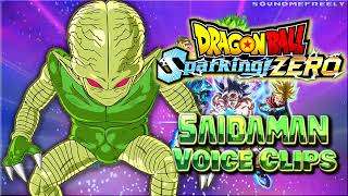 All Saibaman Voice Clips Dragon Ball Sparking Zero Voice Lines John Burgmeier - English