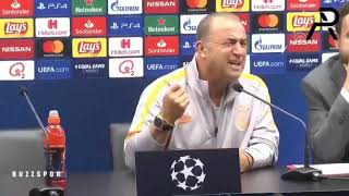 Fatih Terim Röportajda Osuruyor