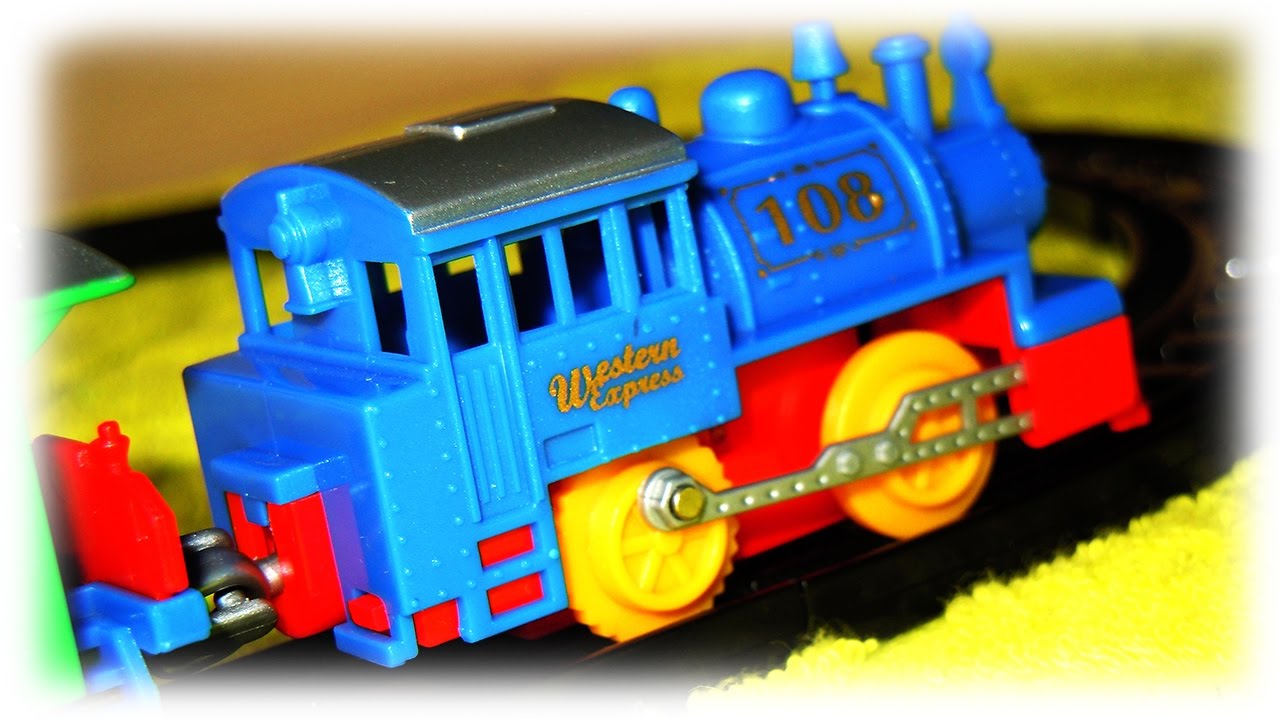 VIDEO FOR CHILDREN - "Blue Train" This is My First Toy Train