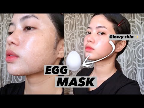 DIY EGG Face Mask (GLOWY SKINâ¼ï¸) - YouTube