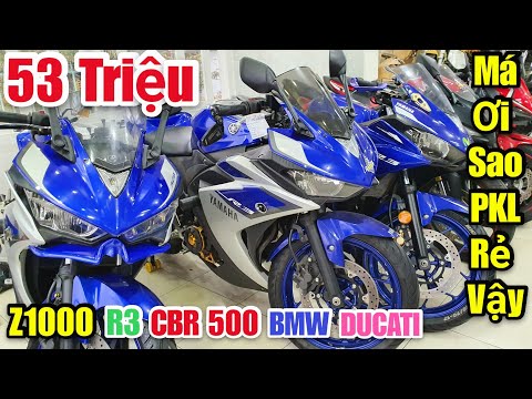 Thanh Lý Lô PKL R3 CBR Ducati BMW Z1000 Ninja 300... 53 Triệu Có Góp Má Ơi Sao Rẻ Dữ Vậy