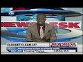 Governor leads residents in cleaning up town in Eldoret