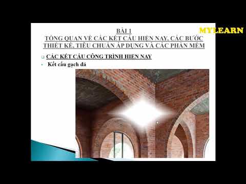 Bài 1 khóa học thiết kế kết cấu công trình nhà dân dụng thấp tầng