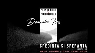 Teofania LIVE | Provocările și poruncile Domnului Isus | 17 Octombrie 2021 | Daniel Lar