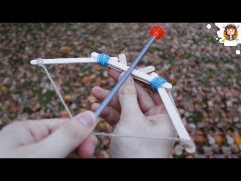 Сделать лук из палки