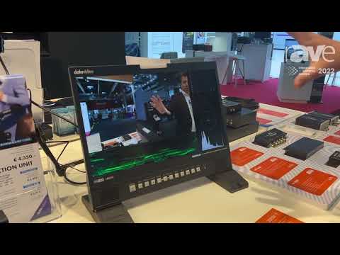 ISE 2022: Datavideo ShowCast 100 4K Streaming Studio Is a Camera Controller, Encoder and AV Mixer