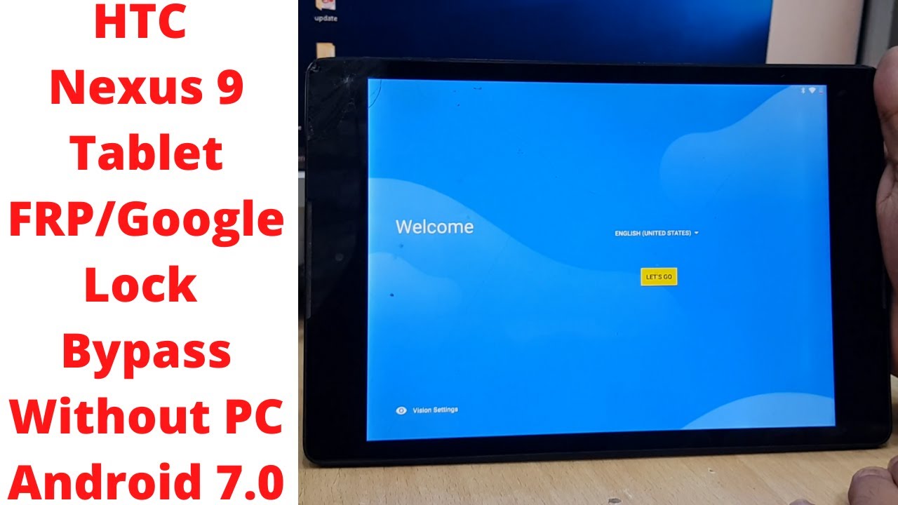 HTC Nexus 9 Tablet FRP/Google Lock Bypass Without PC | HTC Nexus 9 Tablet FRP/Google Lock Bypass Without PC |