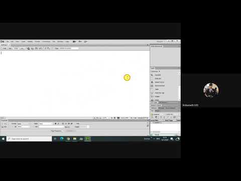 ส่วนประกอบหน้าจอโปรแกรมDreamweaver cs6