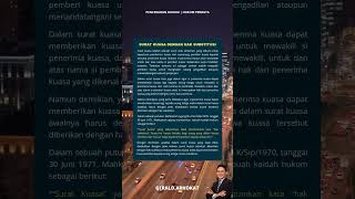 Surat Kuasa Dengan Hak Subsusi