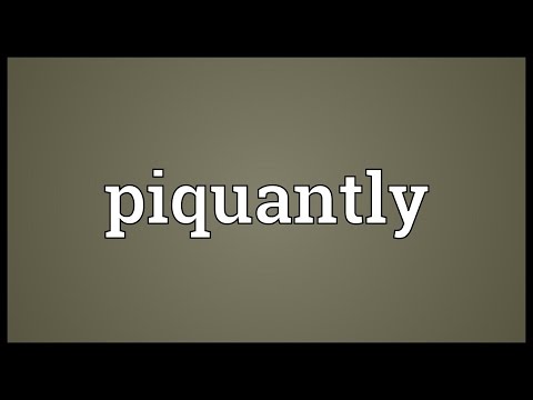 Header of piquantly