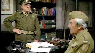 Dads Army - Face On The Poster - ... You Could Be Taken For One Of Those Nancy Boys...