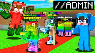 Usé Comandos De Administrador En Steal A Brainrot En Minecraft