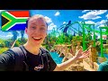 Visiting a THEME PARK in SOUTH AFRICA! | Gold Reef City Vlog 4K