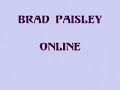 Brad Paisley-Online ~Lyrics~