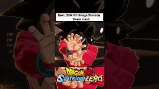 Goku Ssj4 Vs Omega Shenron Beam Clash