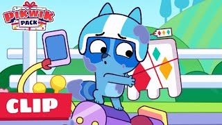 Axel Gets Stuck In Muddy Marsh Pikwik Pack Season 1 Episode Clip Faster Faster