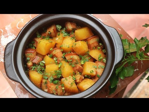 Thịt Heo Kho Khoai Tây cho bữa cơm thêm đậm đà | Món Ngon Mỗi Ngày