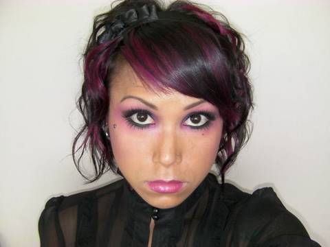 Inspired Gothic Baby Doll goth doll makeup. Inspired Gothic Baby Doll