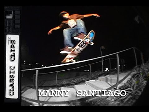 Manny Santiago Skateboarding Classic Clips #136 Salt N' Pepper