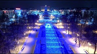 Видео Очень красивый НОВОГОДНИЙ ролик о Бобруйске от Бобруйск 360, Бобруйск, Белоруссия
