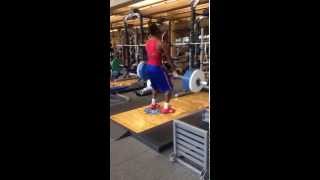 Wayne Selden Hang Power Clean