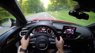 Audi RS6 C7 Acceleration & POV Drive