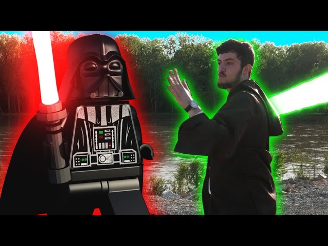 Real Life Lego Star Wars Battle - Video