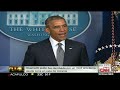 MH17: Presidente Obama "el avión fue derribado por misil aire-tierra"