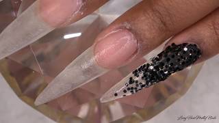 Acrylic Nails Tutorial - How To Encapsulated Nails - Real Lace
