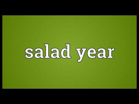 Header of salad year