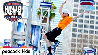 AMERICAN NINJA WARRIOR JUNIOR | The Fastest Race EVER (13-14 Year Old Semifinali