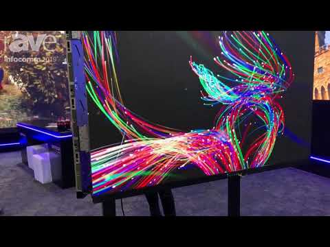 InfoComm 2019: QSTECH Shows Off Its M WALL Foldable All-in-One LED Display