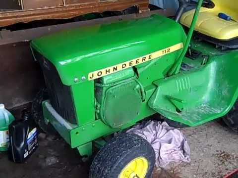 New tractor 1969 John Deere 112 - YouTube wiring diagram for 1968 john deere 110 