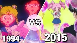 Sailor Moon & Tuxedo Mask find out Chibiusa is their daughter (English Viz Dub)